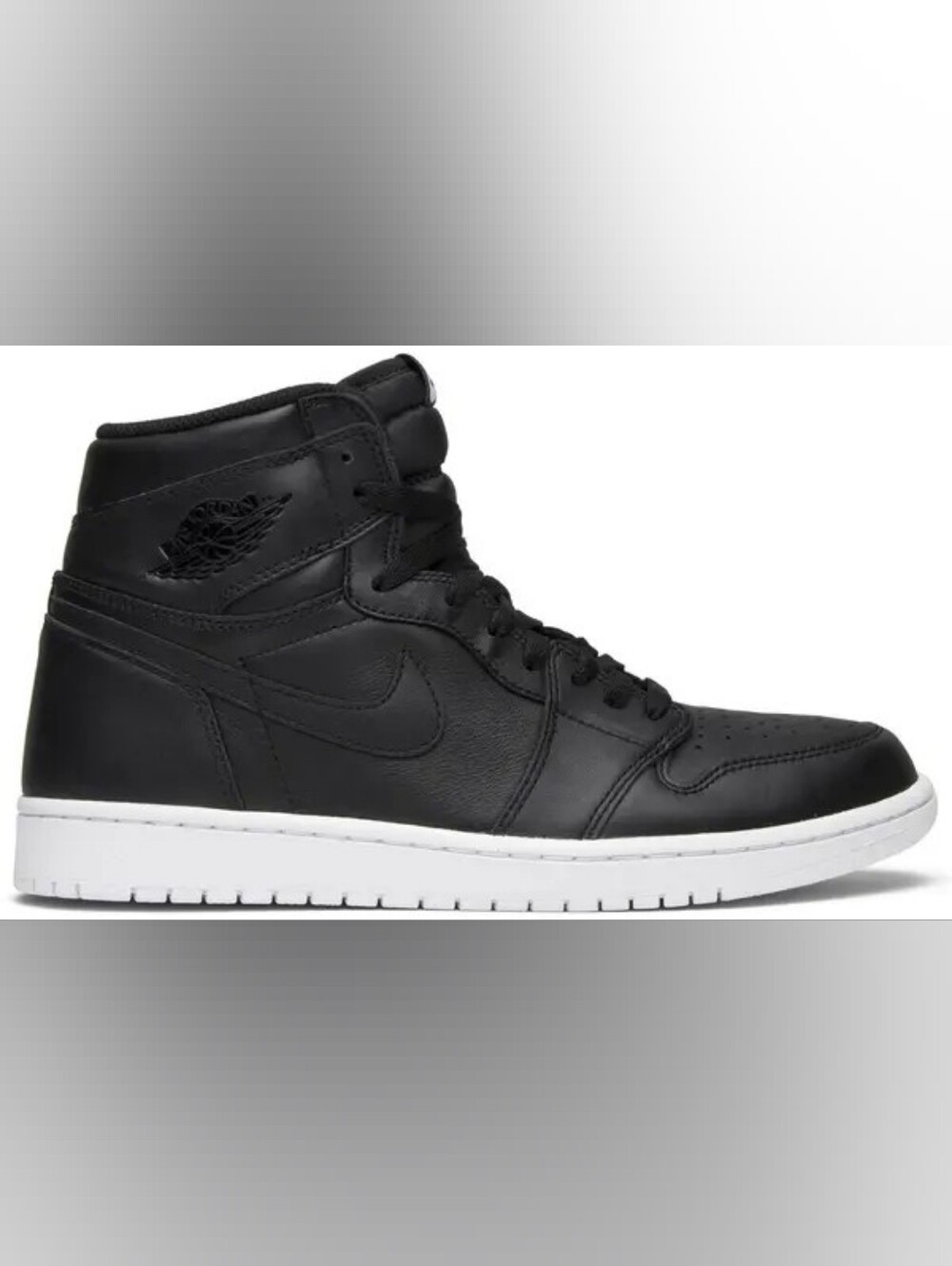 Nike Air Jordan 1 Retro High OG Cyber Monday Black Leather High Top Sneakers 12